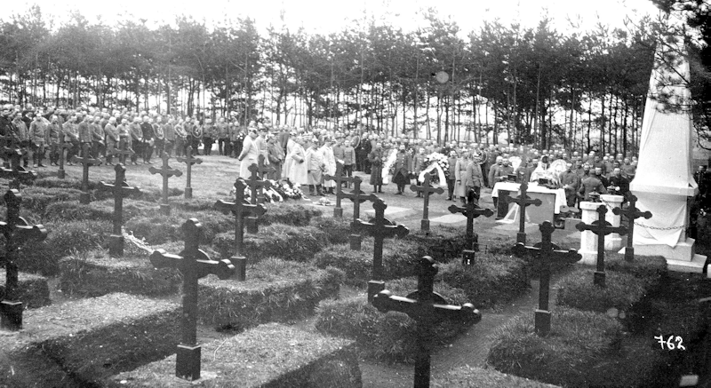 Weihe des Russen-Obelisken, 1916